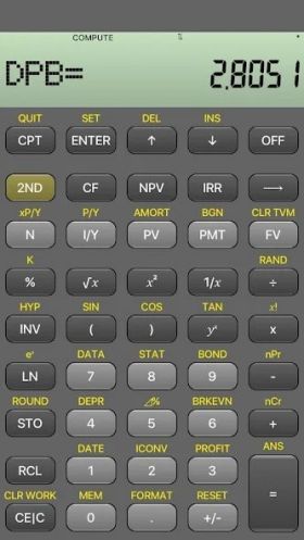 BA Financial Calculator PRO