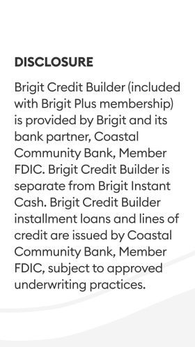 Brigit: Borrow Build Credit